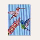 Hummingbirds & Ocotillo ( original painting ) (Copy)
