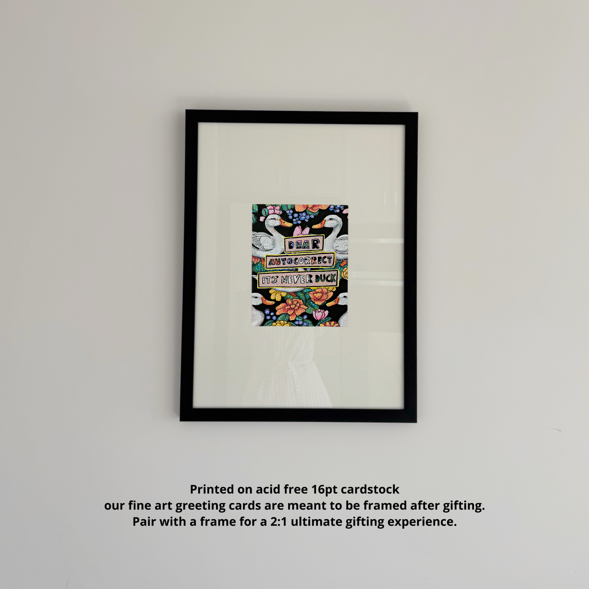 Dear Autocorrect - Greeting Card / Fine Art Print