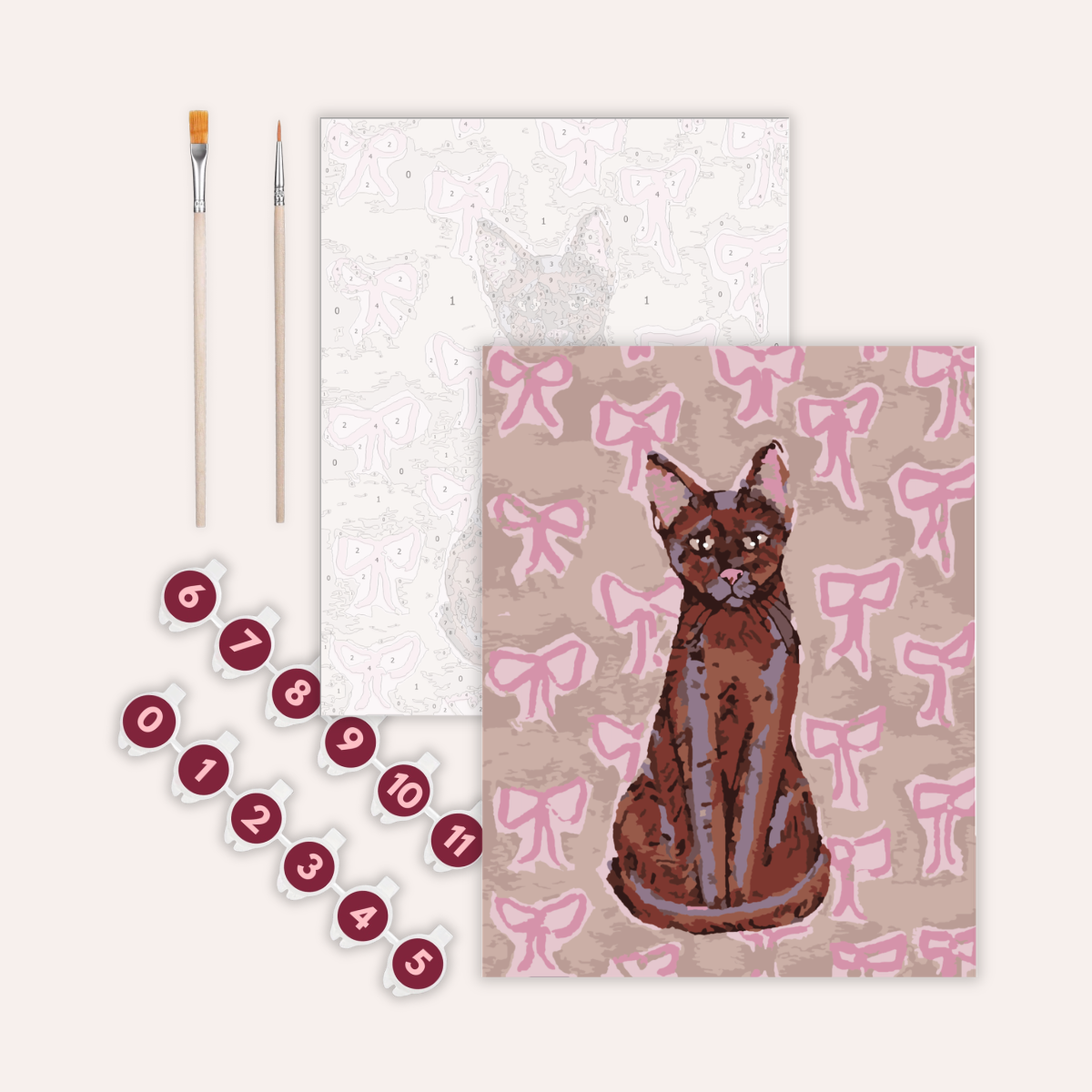 Havana Cat - Paint by Numbers Kit