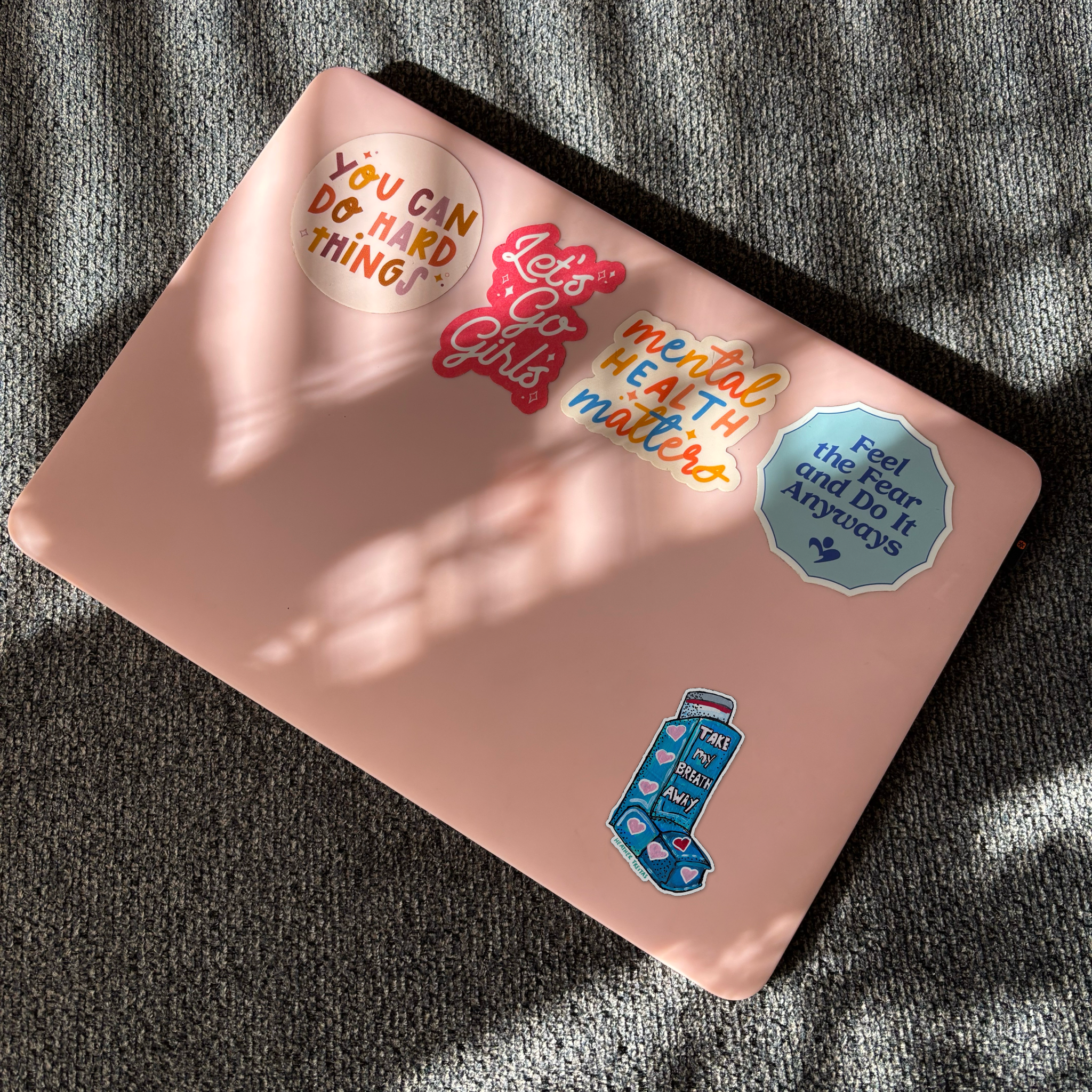 Take My Breath Away Inhaler Sticker