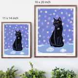Bombay Cat Hand Signed Fine Art Print