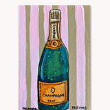 Champagne ( Original Painting )