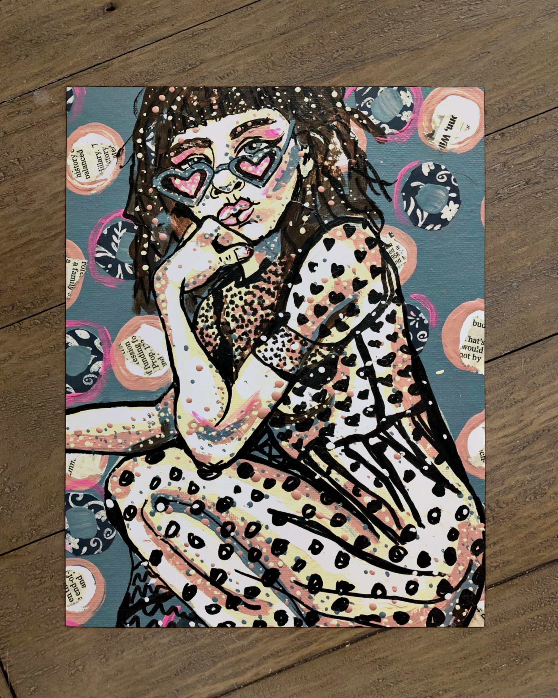 Lou Von Bright - Economy Print