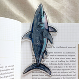 Great White Die Cut Acrylic Bookmark ( Small )