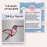 Hummingbird Magnet ( Die-Cut )