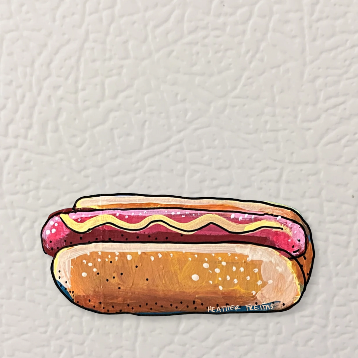 Hot Dog Magnet ( Die-Cut )