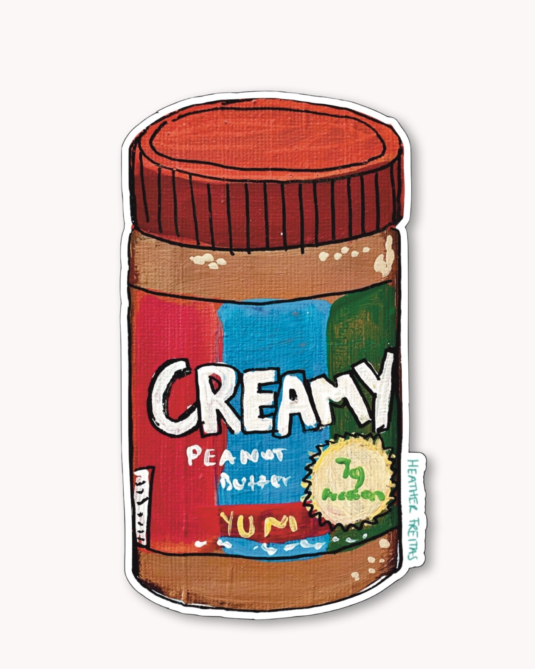 Peanut Butter Sticker