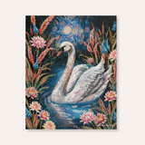 Serenity Swan Paper Print