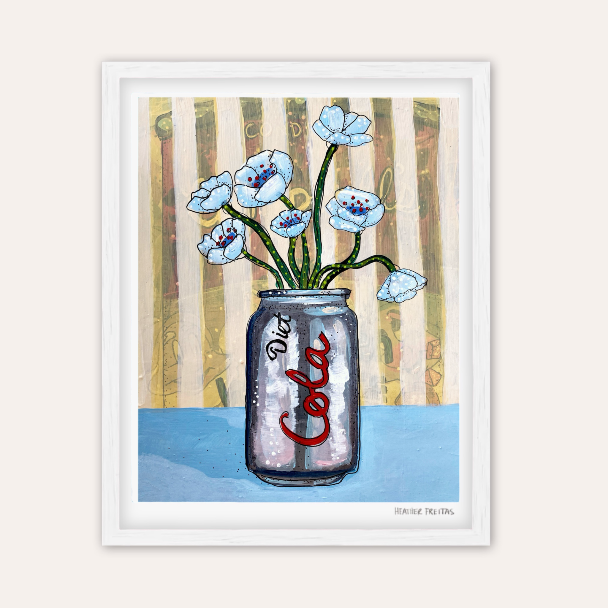 Diet Cola Bouquet Fine Art Print