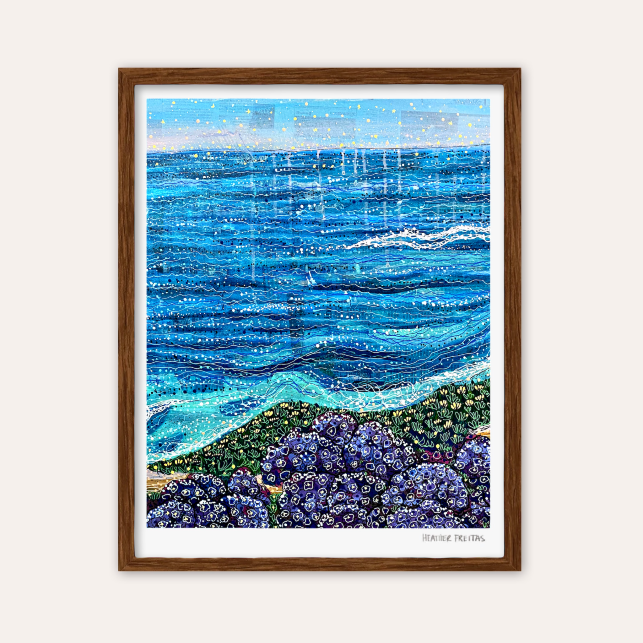 California Tides Fine Art Print