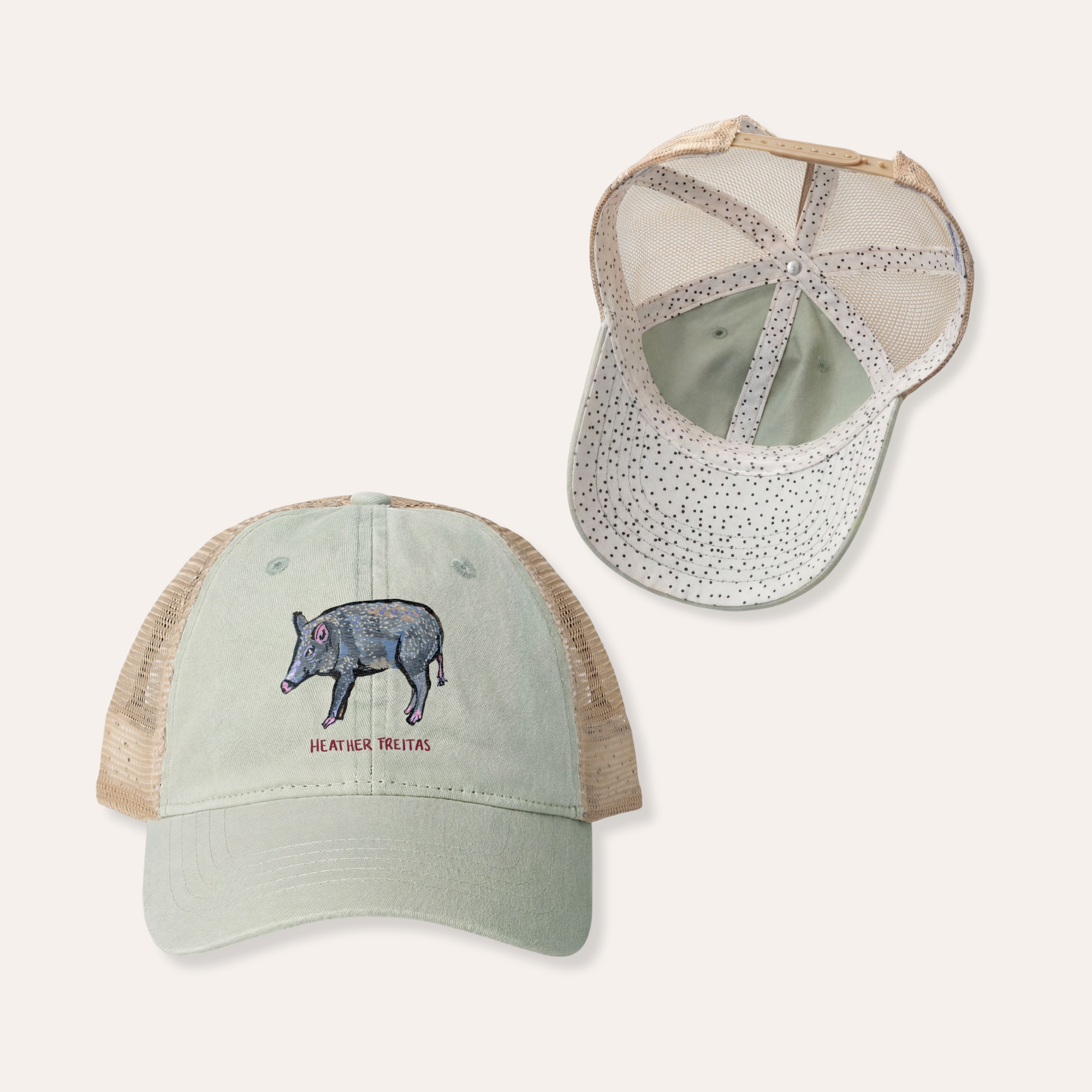Javelina Women's Washed Mesh-Back Cap