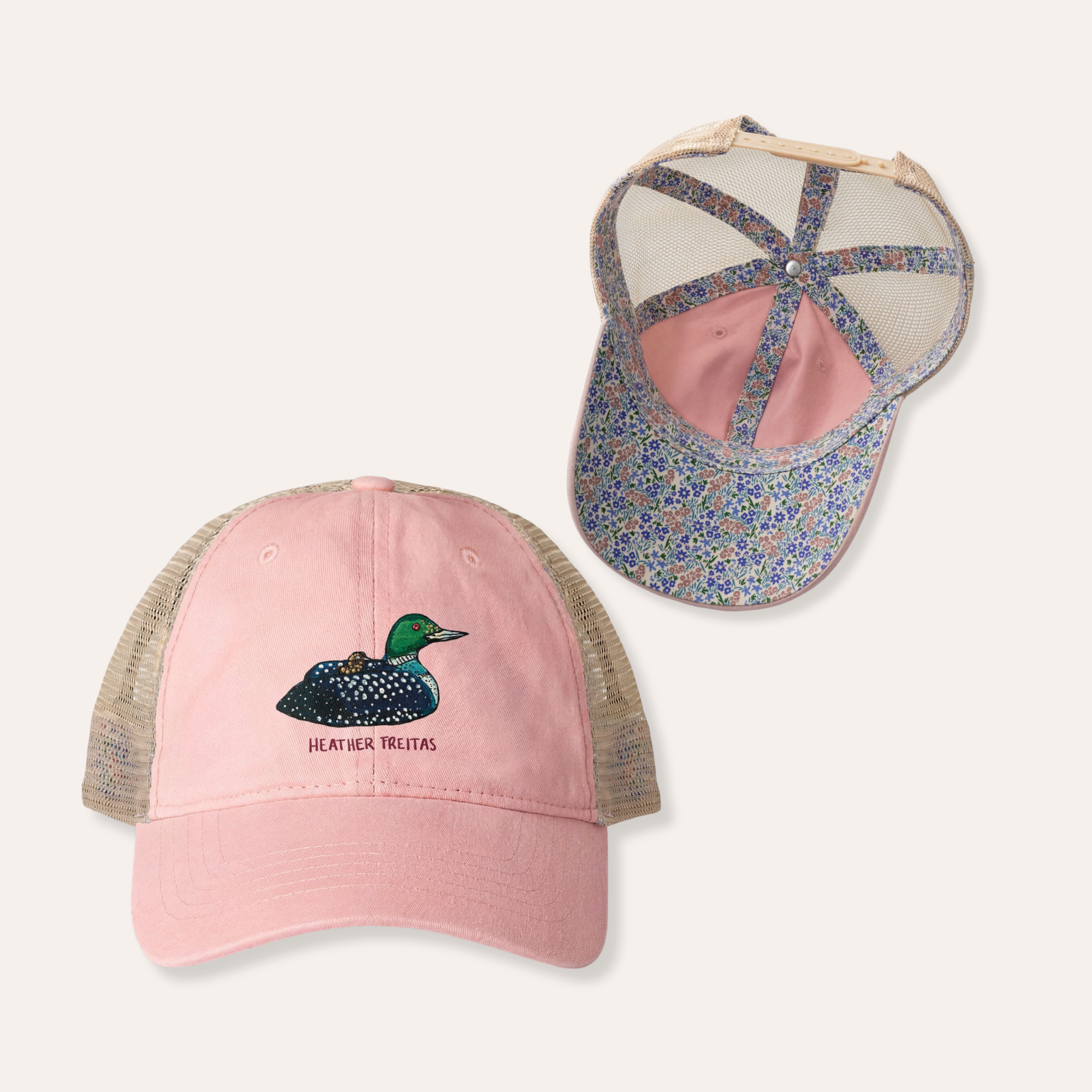 Loon Women's Washed Mesh-Back Cap