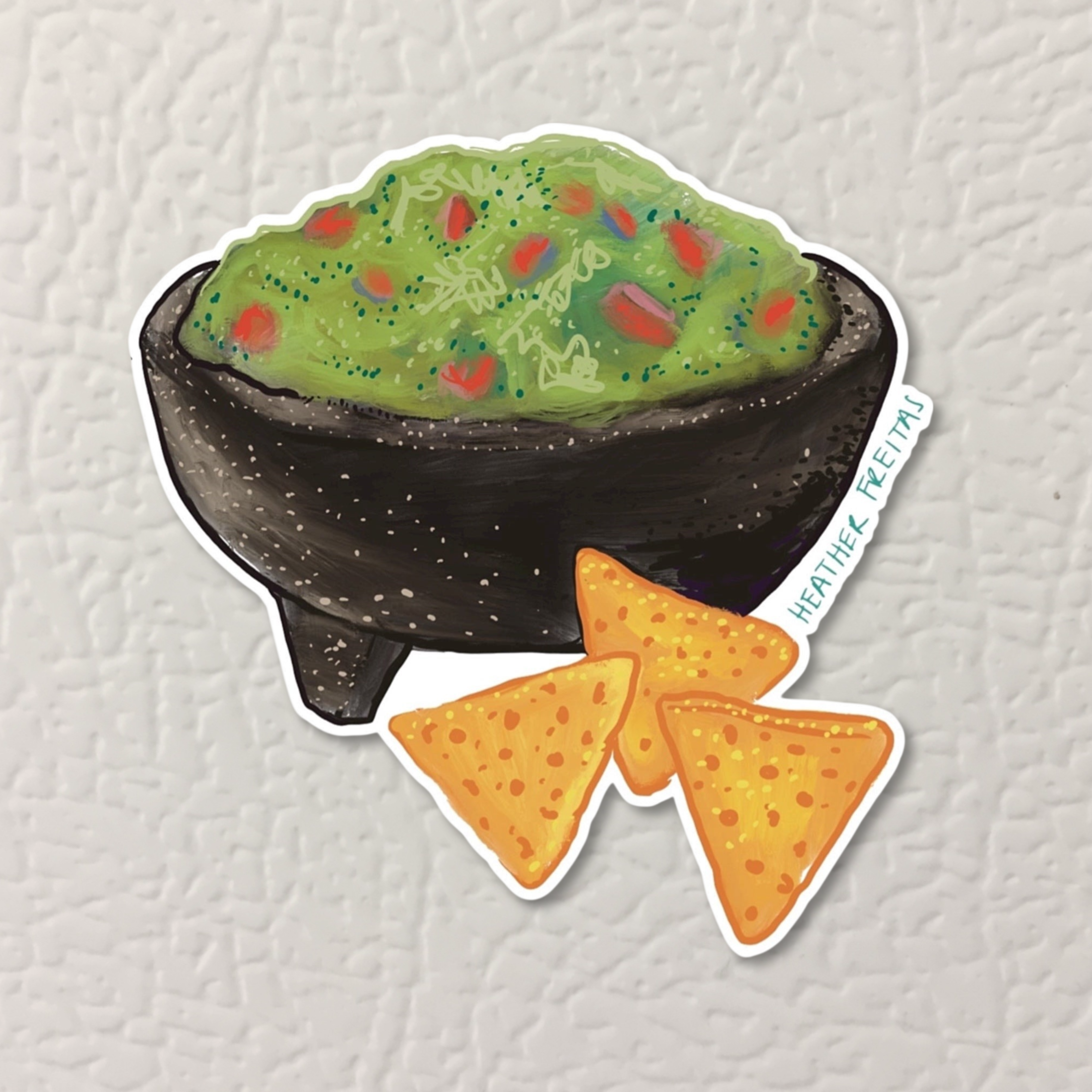 Guacamole Magnet ( Die-Cut )