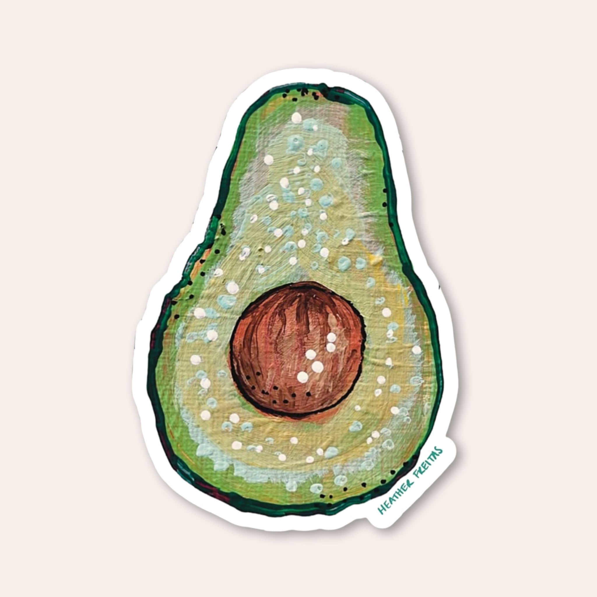 Avacado Sticker