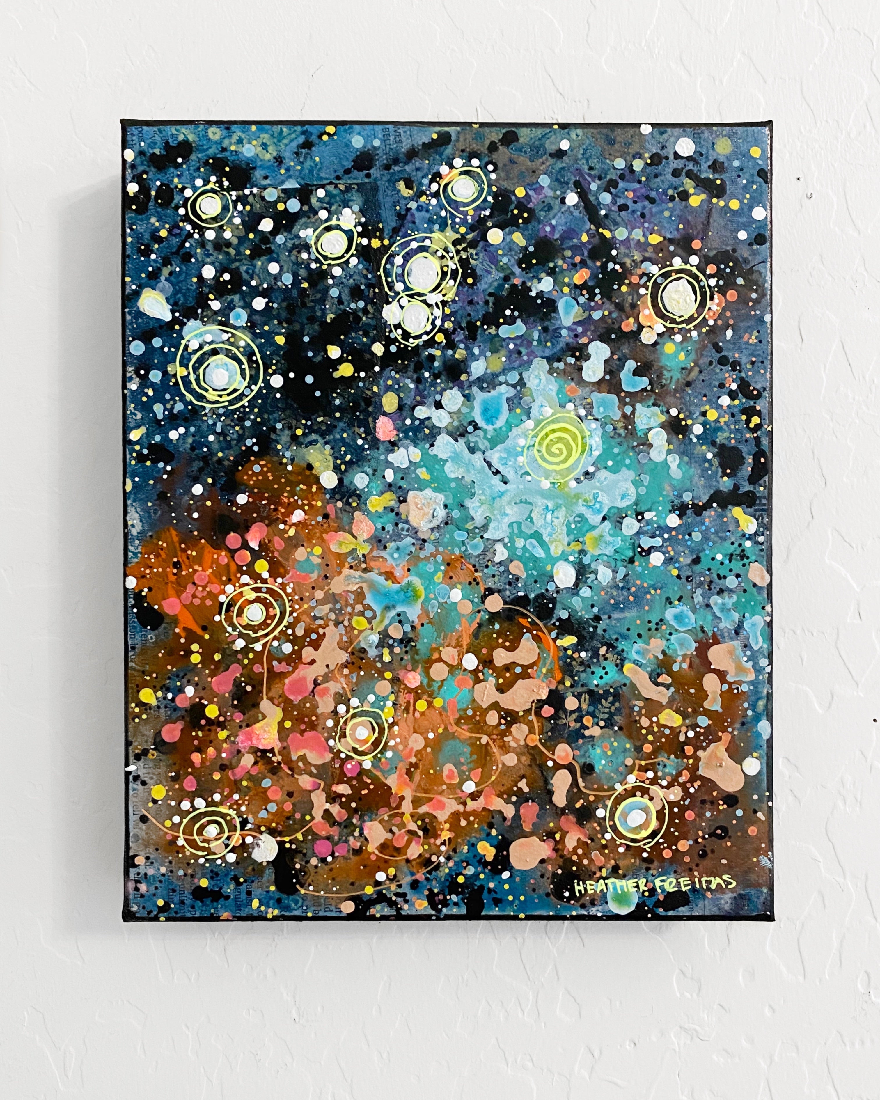 Rust Galaxy ( Original Painting )