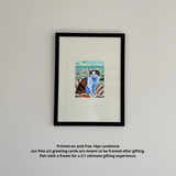Venus Calico Cat Fine Art Greeting Card