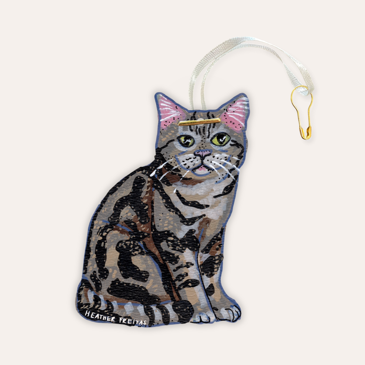 American Shorthair Cat Gift Tag