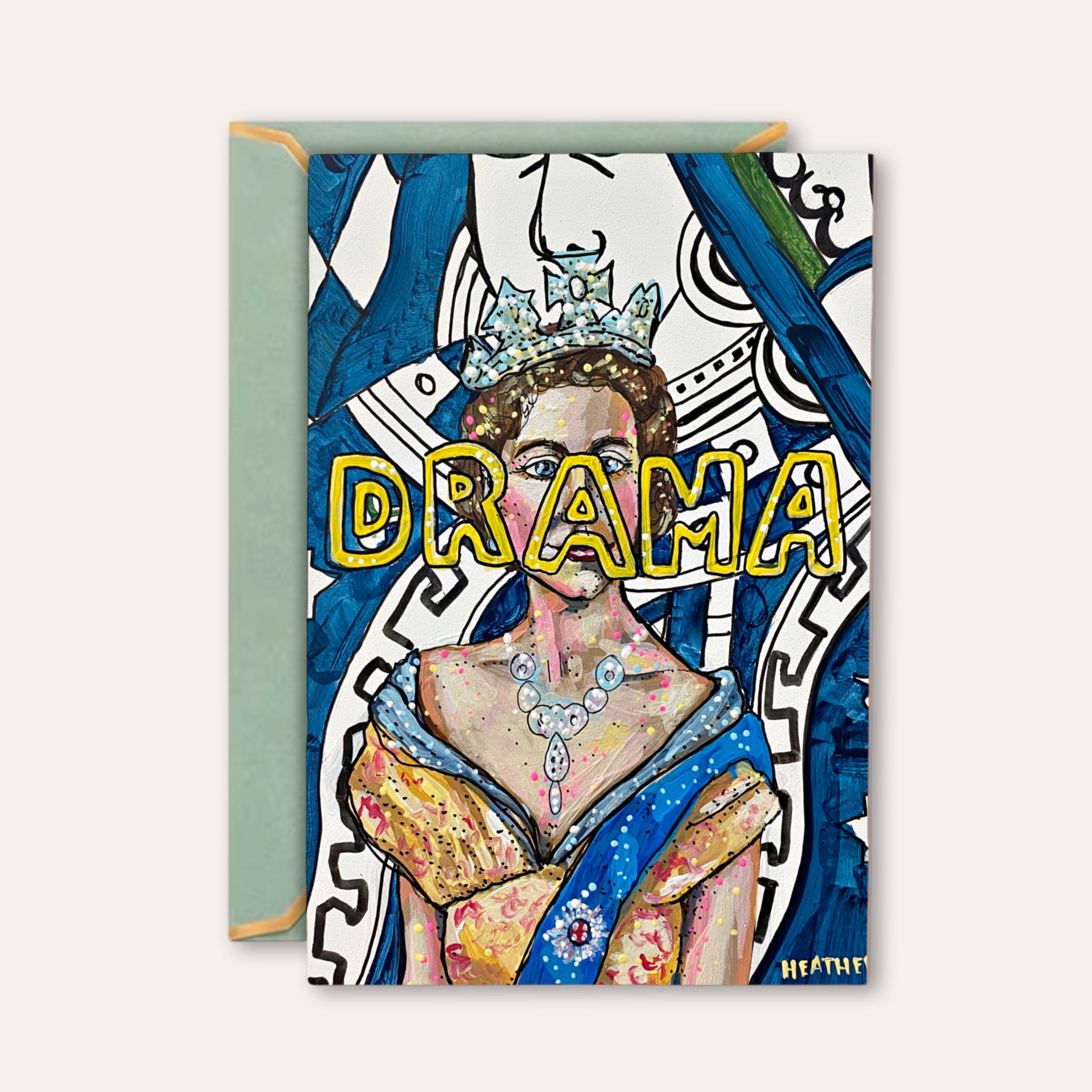 Drama Queen - Greeting Card / Fine Art Print