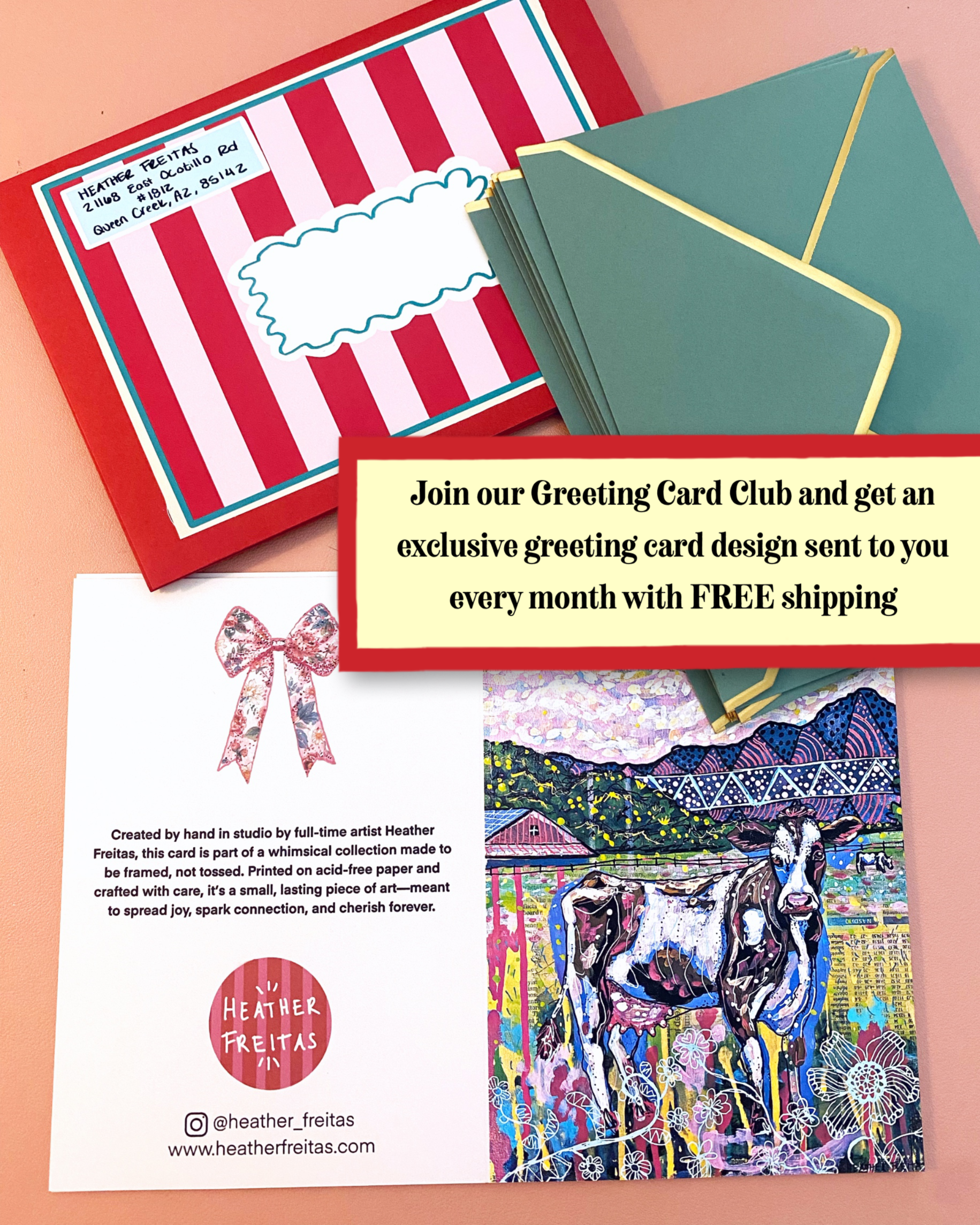 Santa - Greeting Card / Fine Art Print