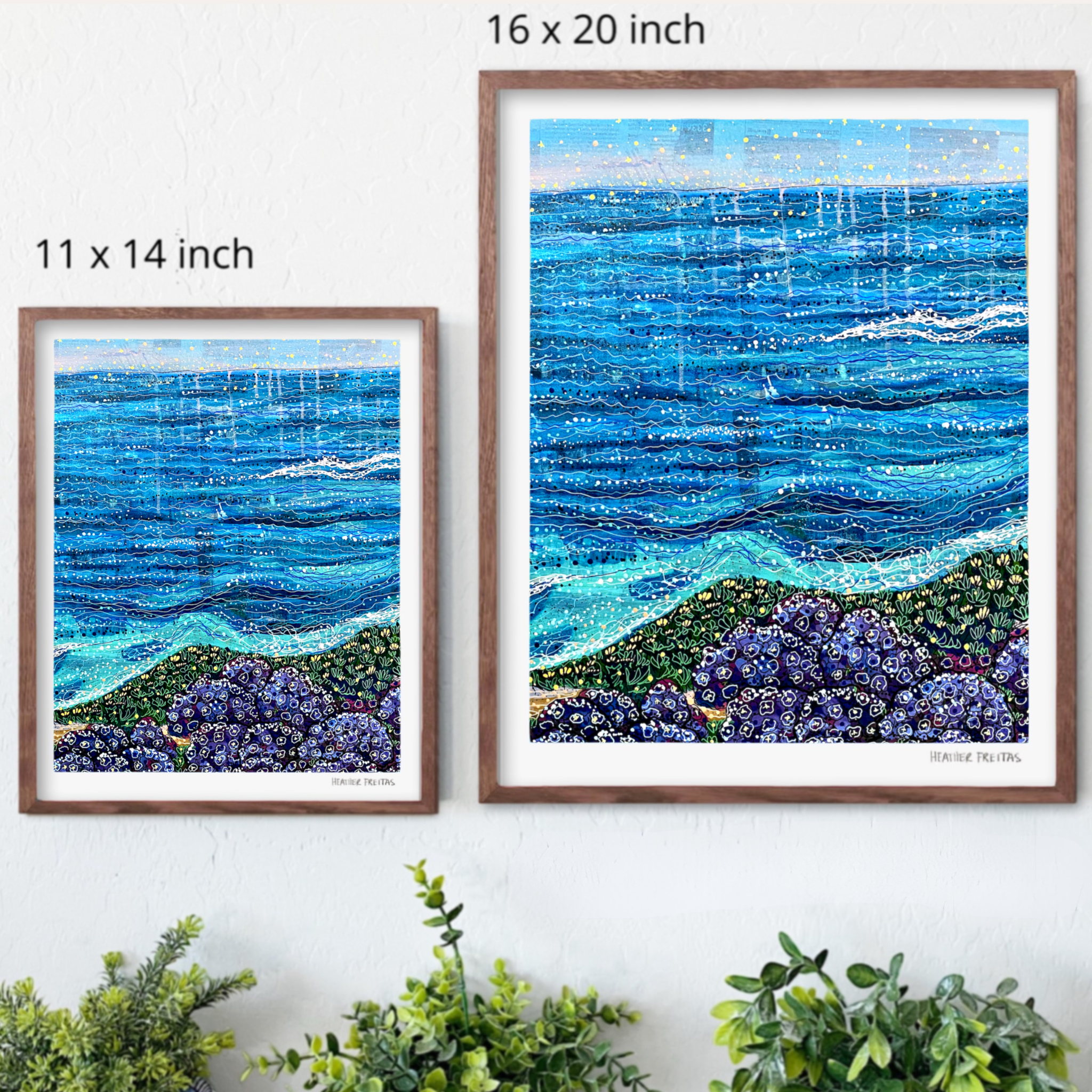 California Tides Fine Art Print