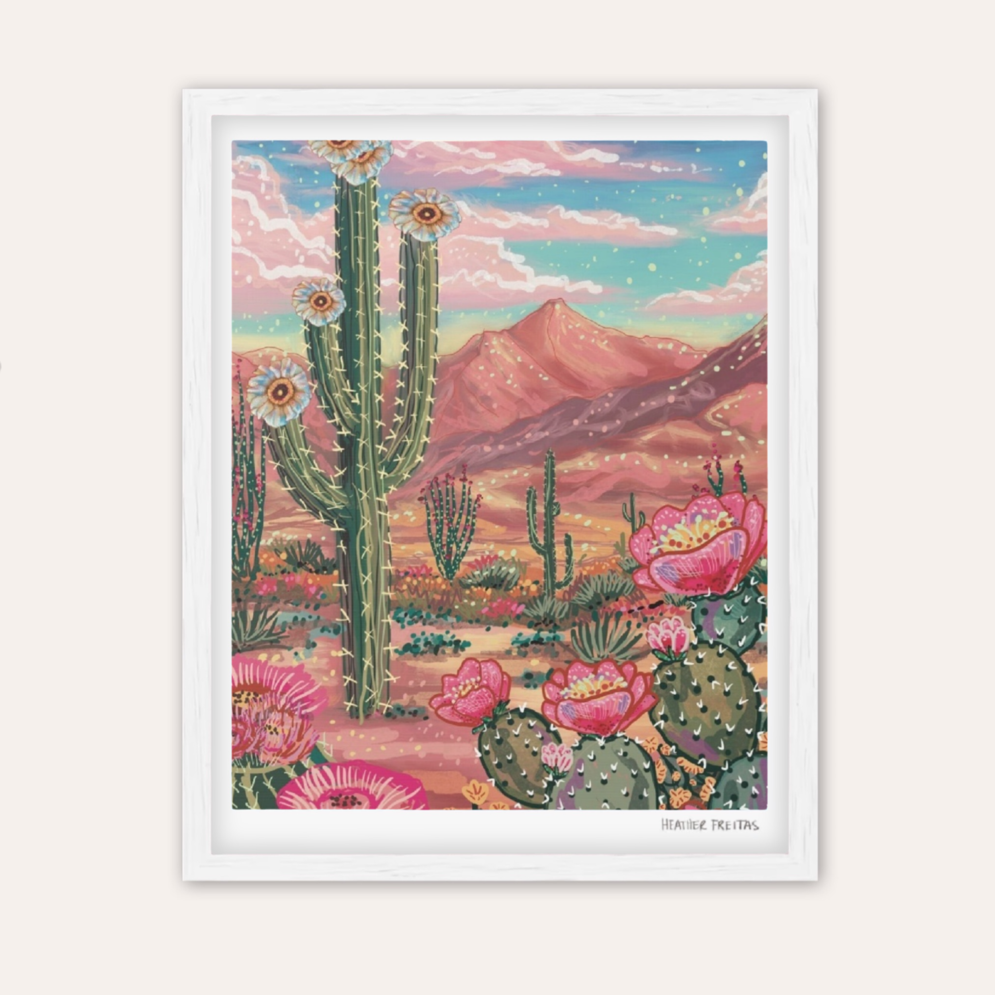 Desert Paradise Fine Art Print