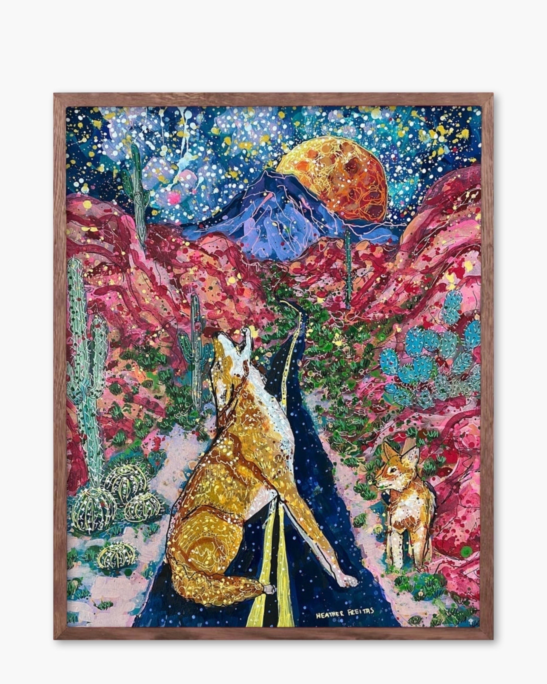 Desert Moon - Limited Edition Print