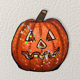 Jack o lantern Magnet ( Die-Cut )
