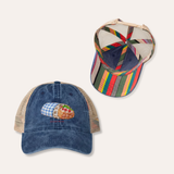 Burrito Women's Washed Mesh-Back Cap