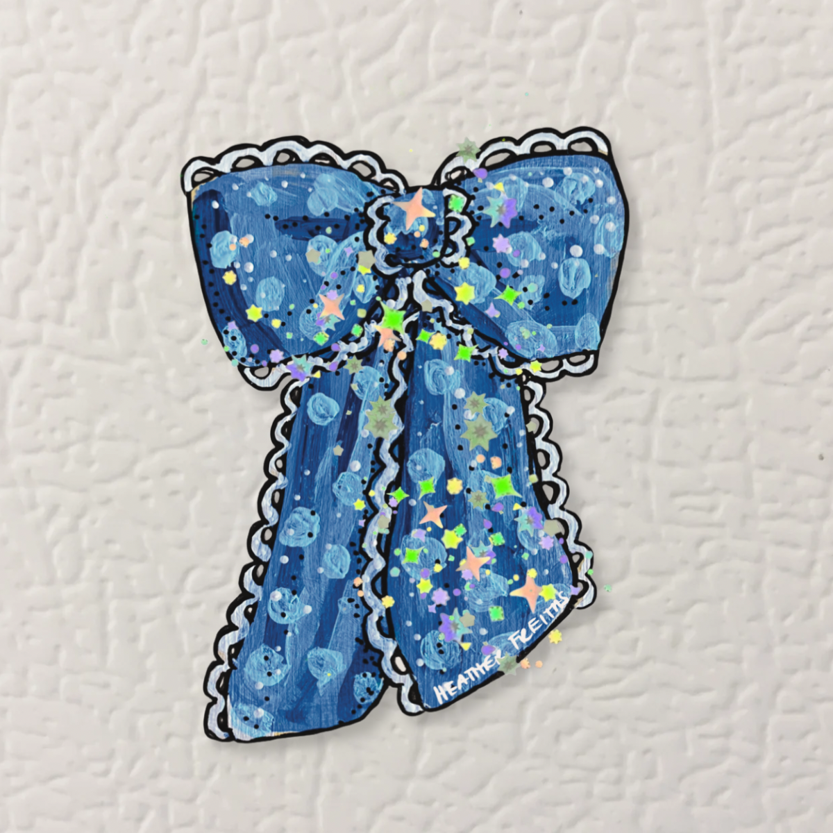 Blue Ribbon Magnet ( Die-Cut )