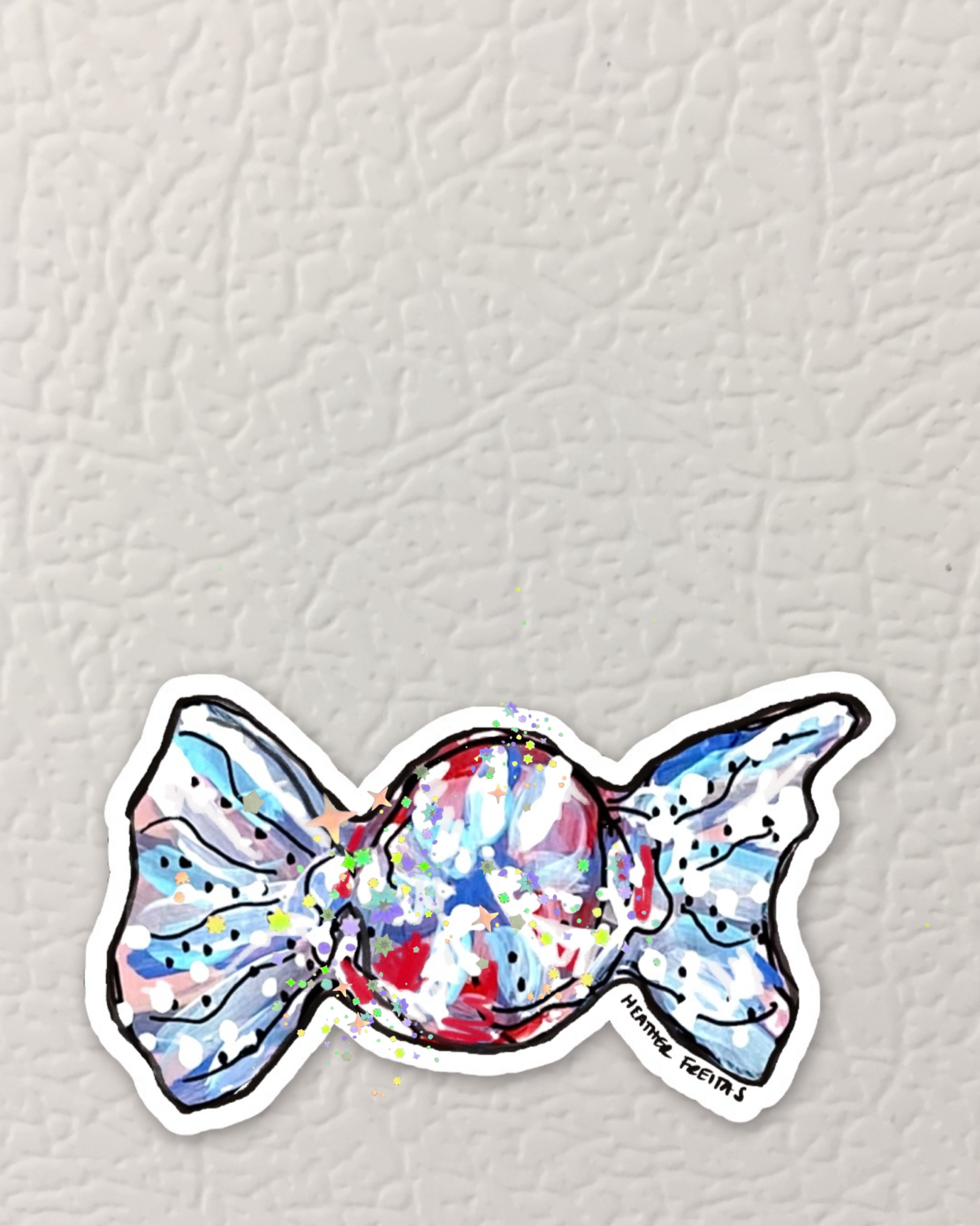 Peppermint Magnet ( Die-Cut )