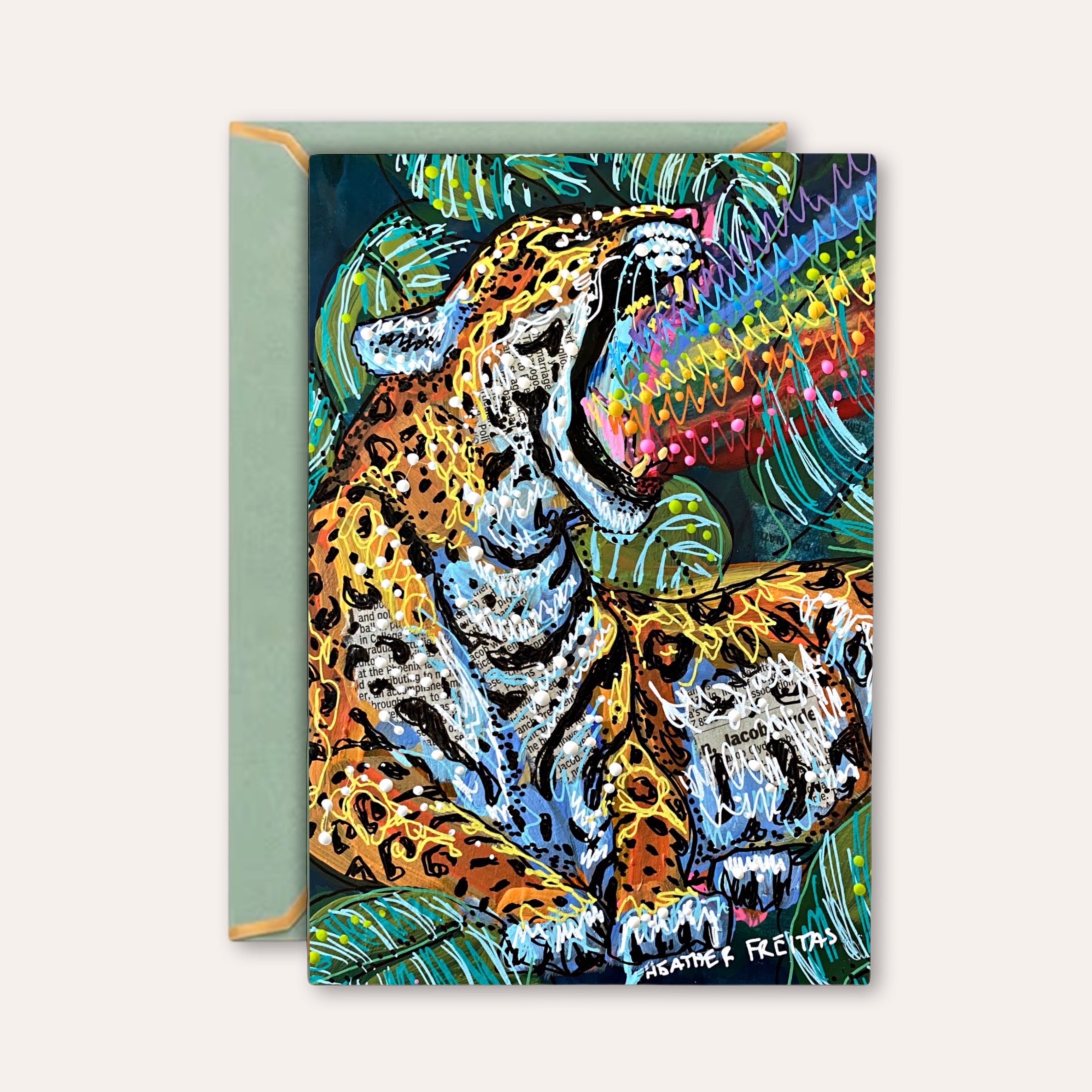 Rainbow Jag - Greeting Card / Fine Art Print