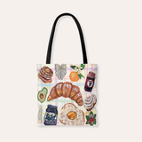Breakfast Tote Bag