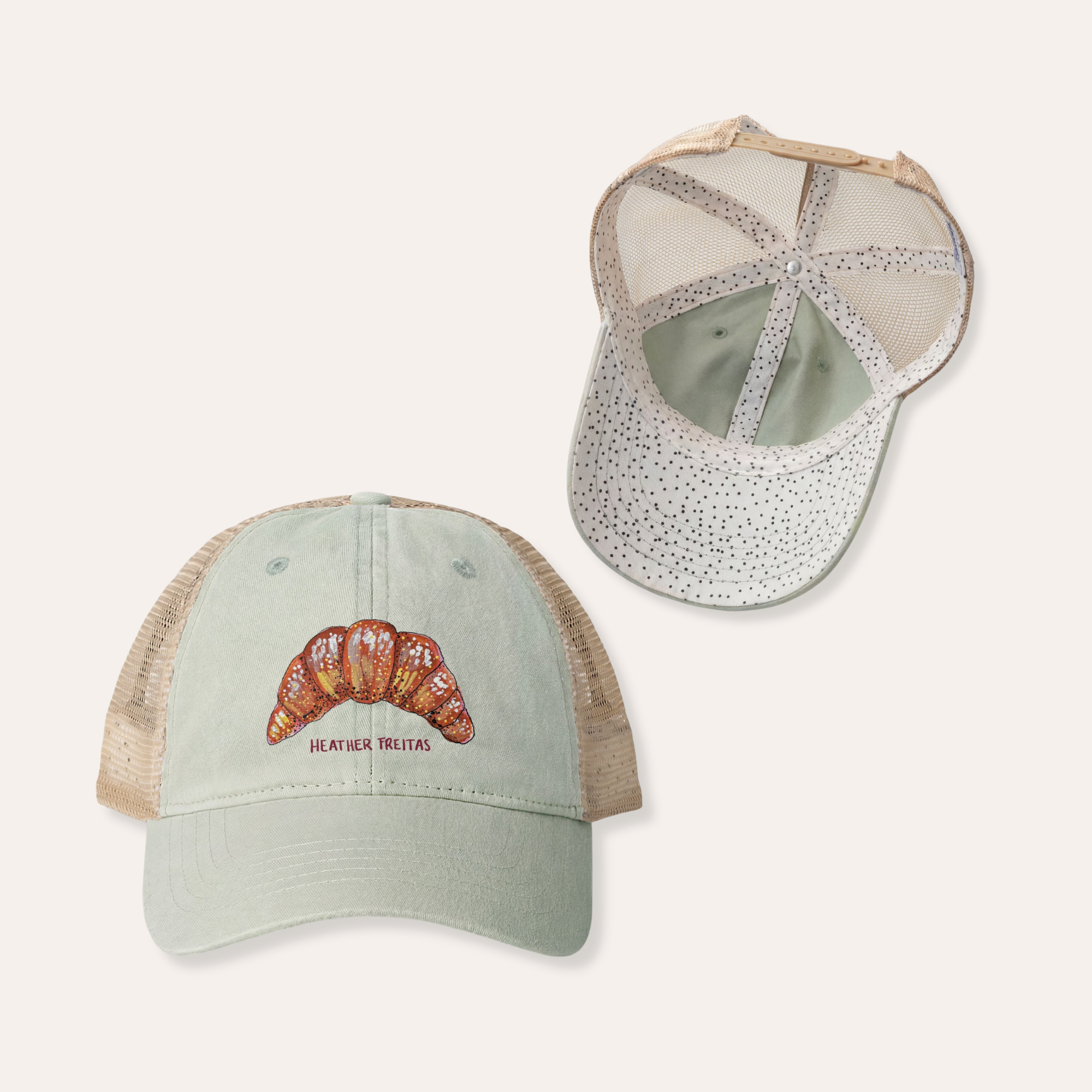 Crossiant Women's Washed Mesh-Back Cap