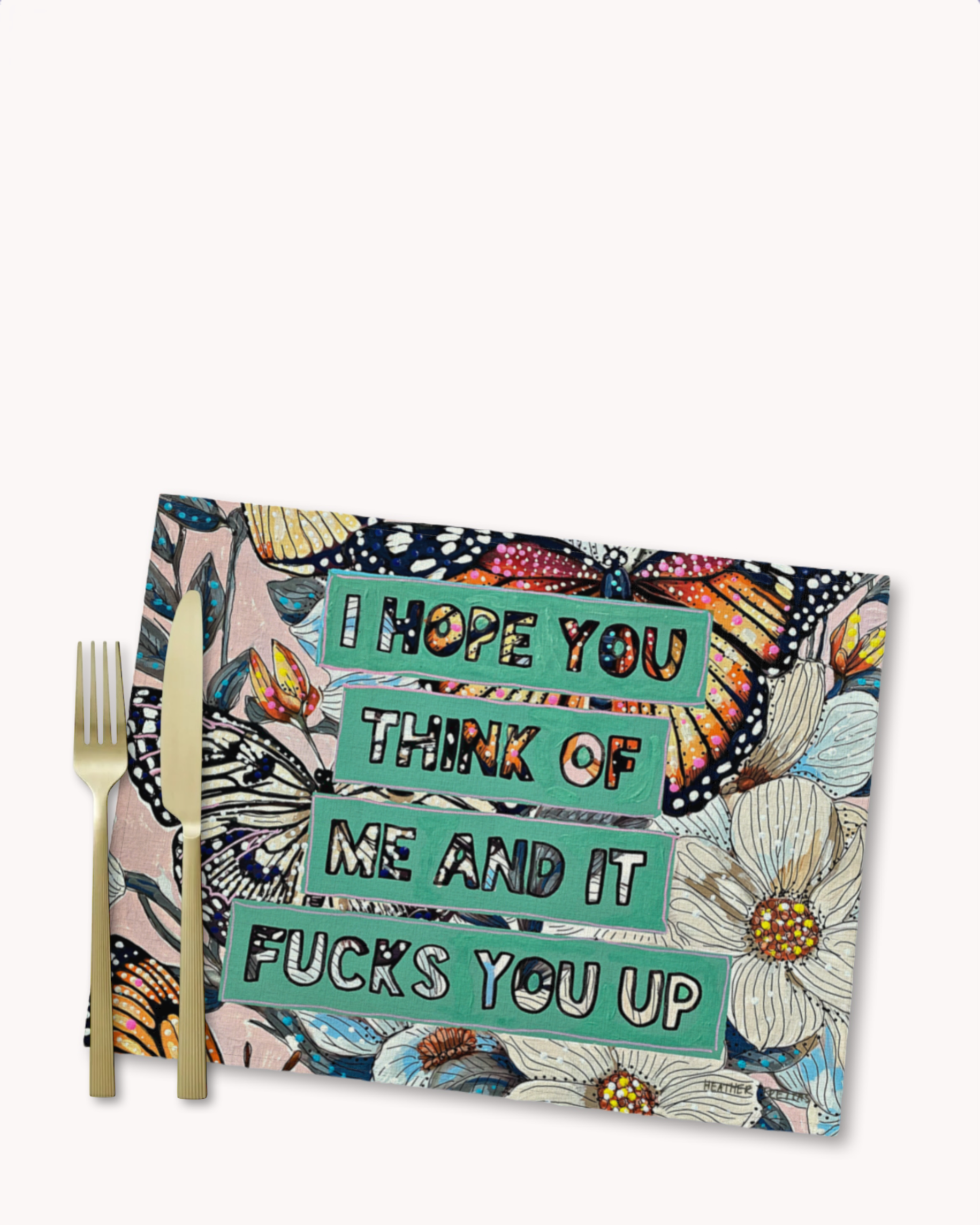 I Hope You Think Of Me Placemat