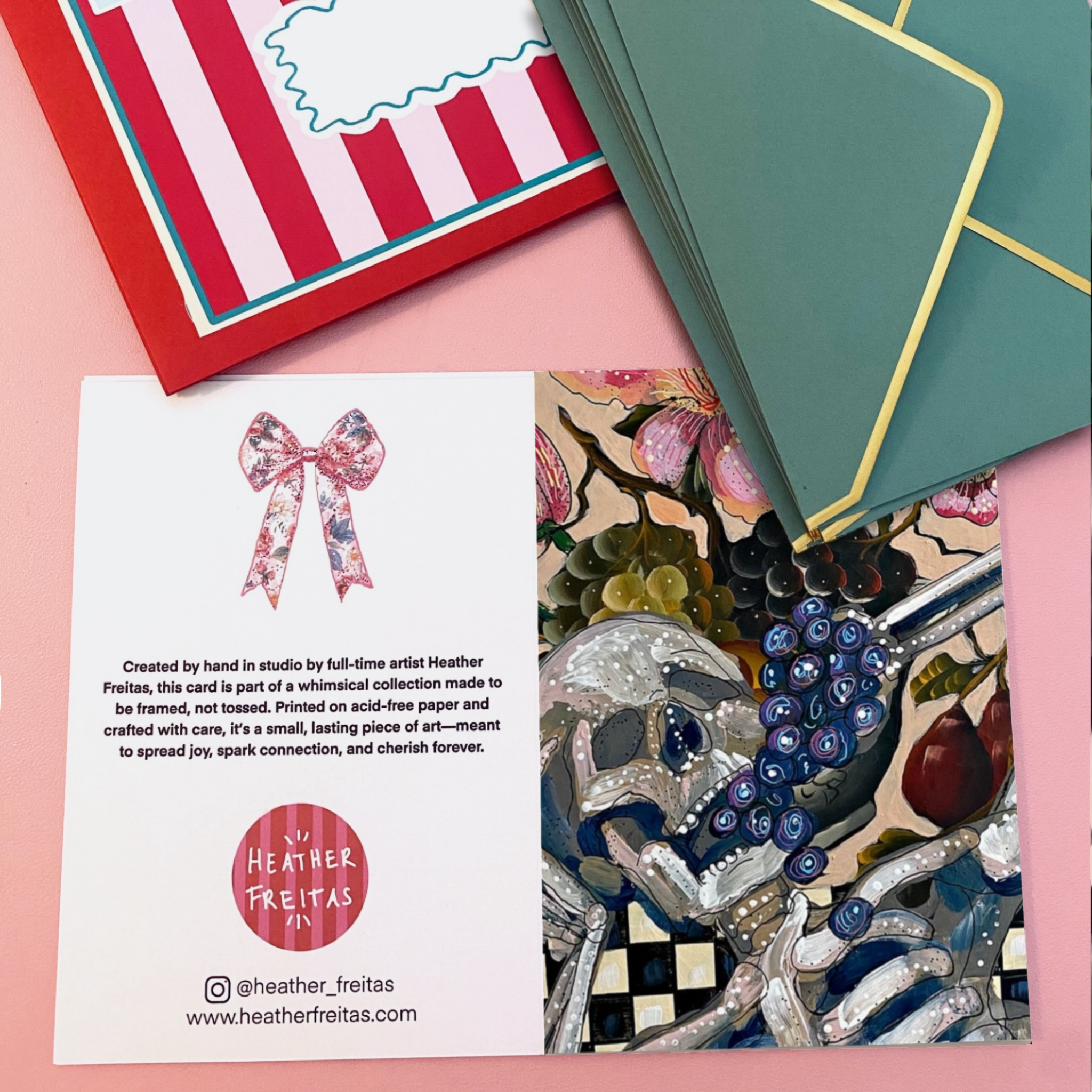 Wine & Dine - Greeting Card / Fine Art Print