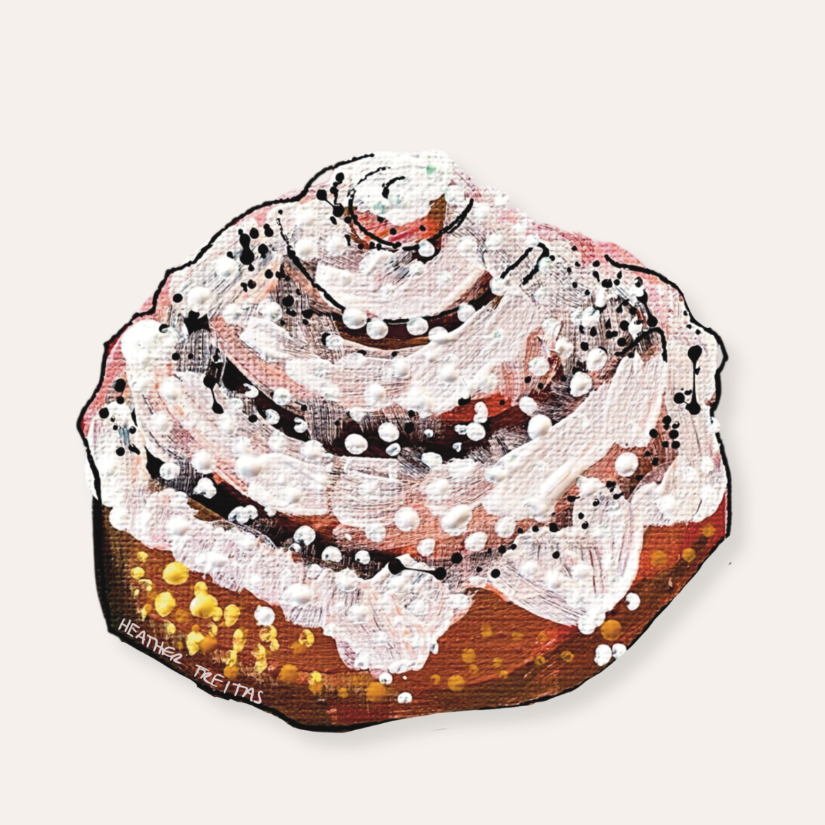 Cinnamon Roll Sticker
