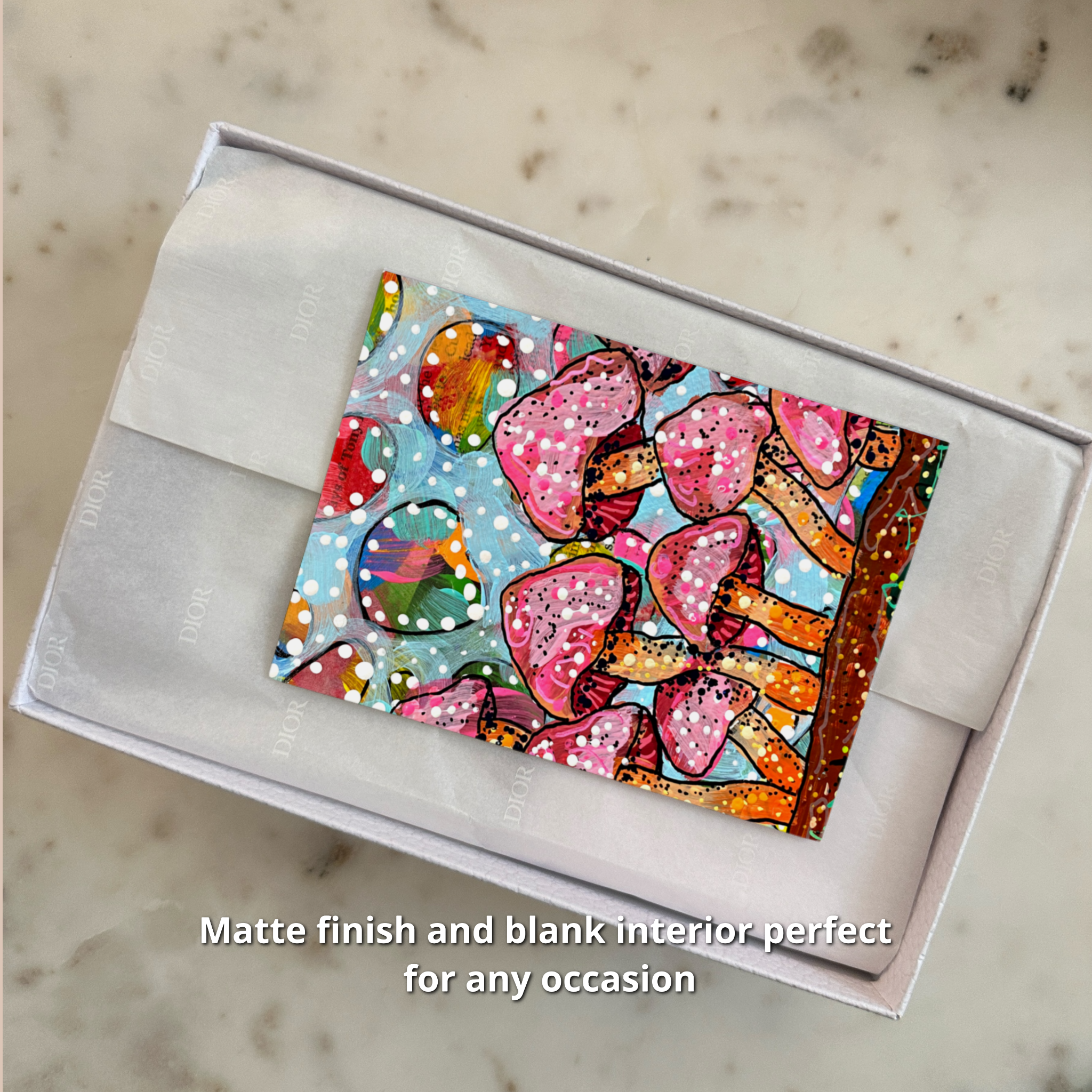 Cotton Candy Caps - Greeting Card / Fine Art Print