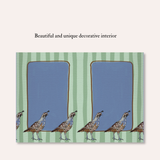 Quail Frameable Greeting Card