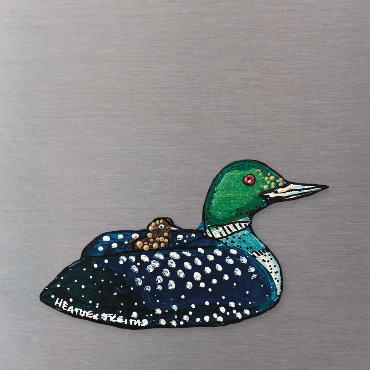 Loon Magnet ( Die-Cut )