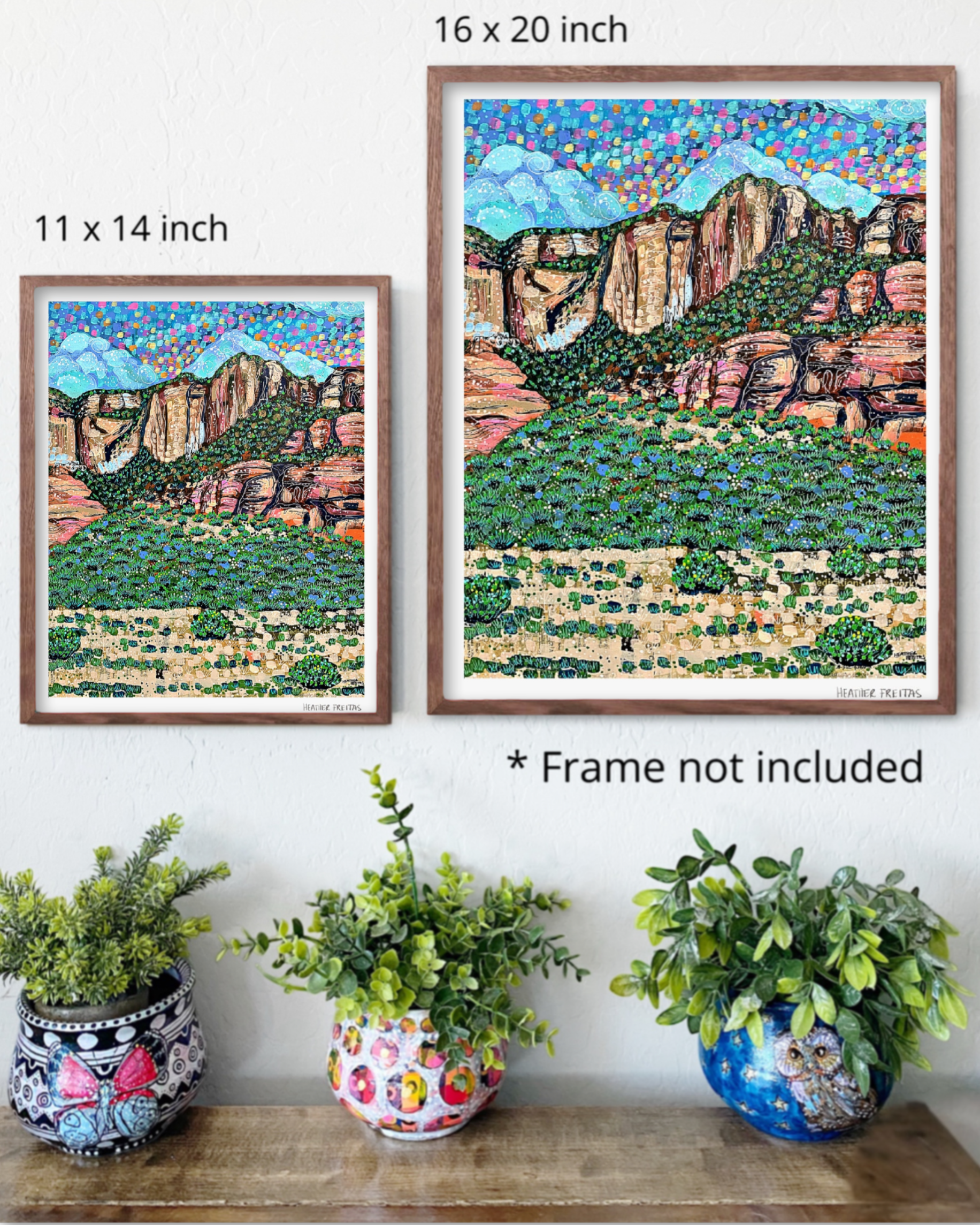 Evergreen Sandstone Fine Art Print