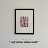 Silver Ribbon Fine Art Greeting Card