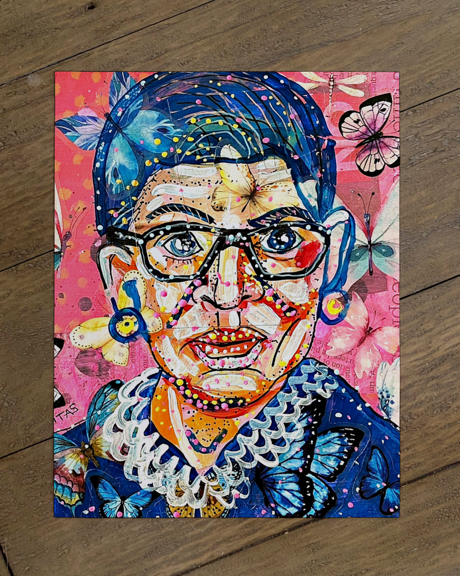 RBG Butterflies - Economy Print