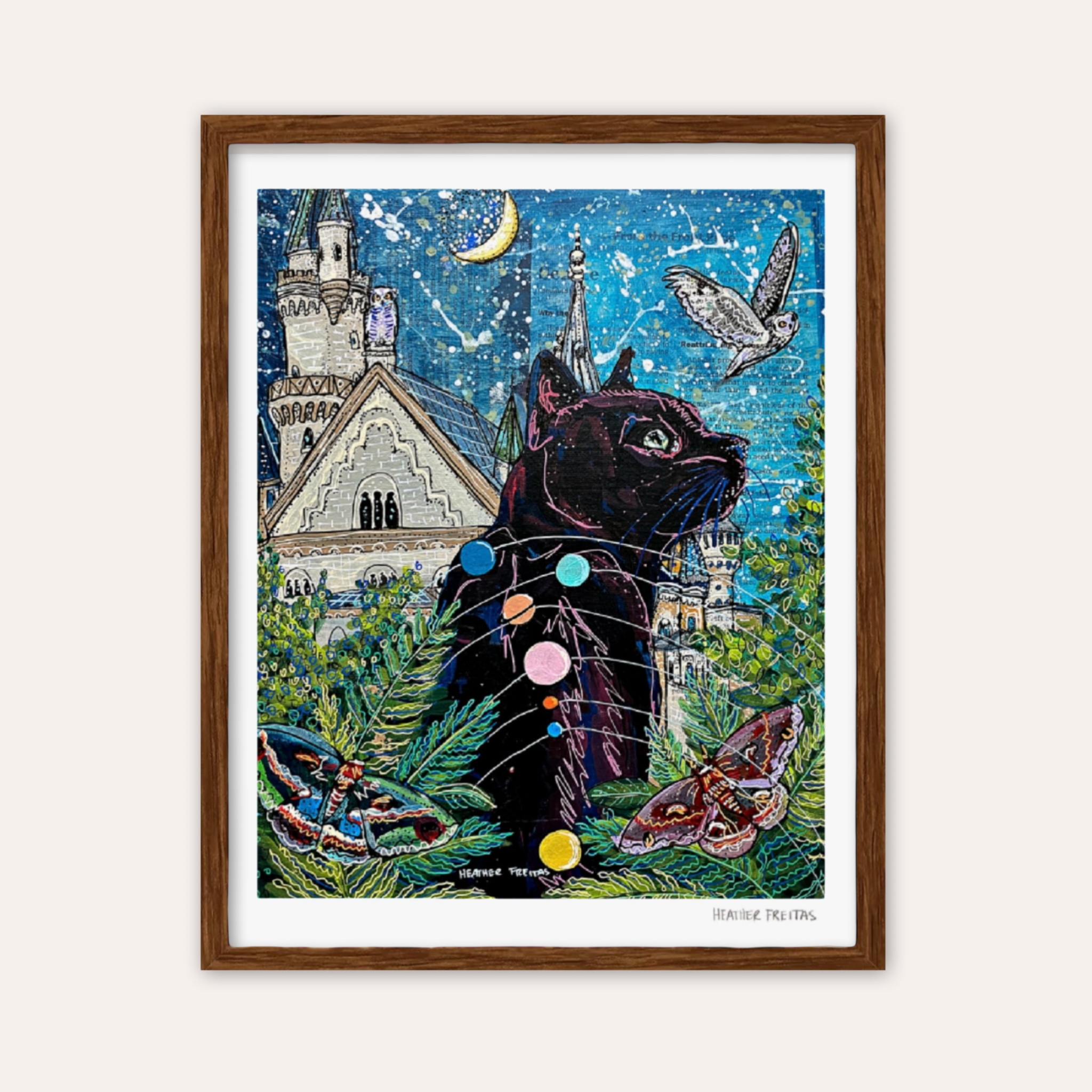 Jupiter Castle Cat Fine Art Print