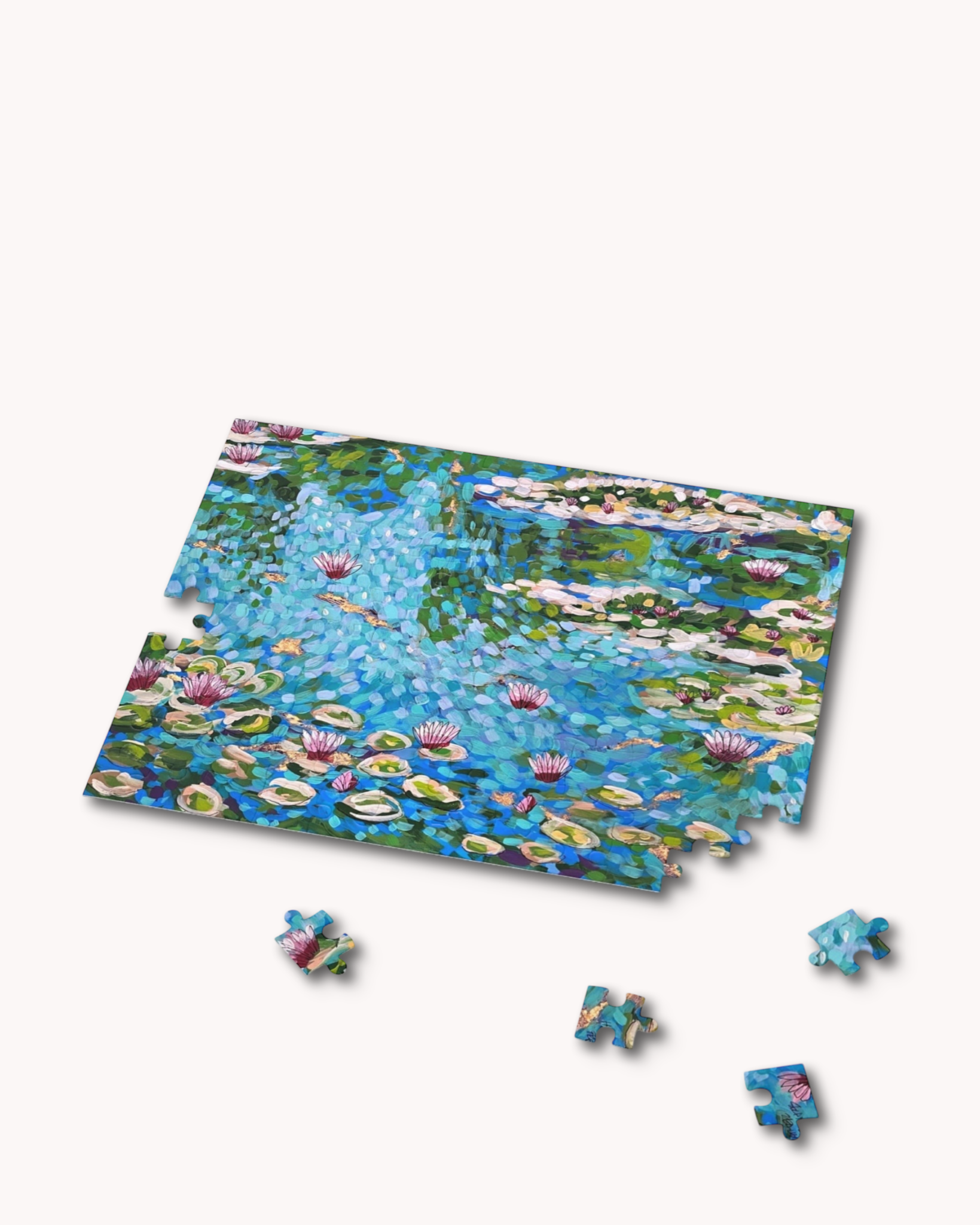Monet's Pond Puzzle ( 120 - 500 Piece )