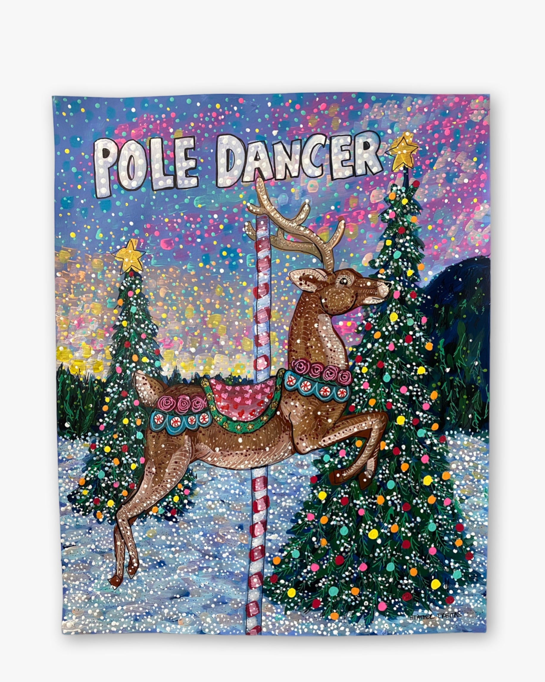 Pole Dancer ( Original Painting )