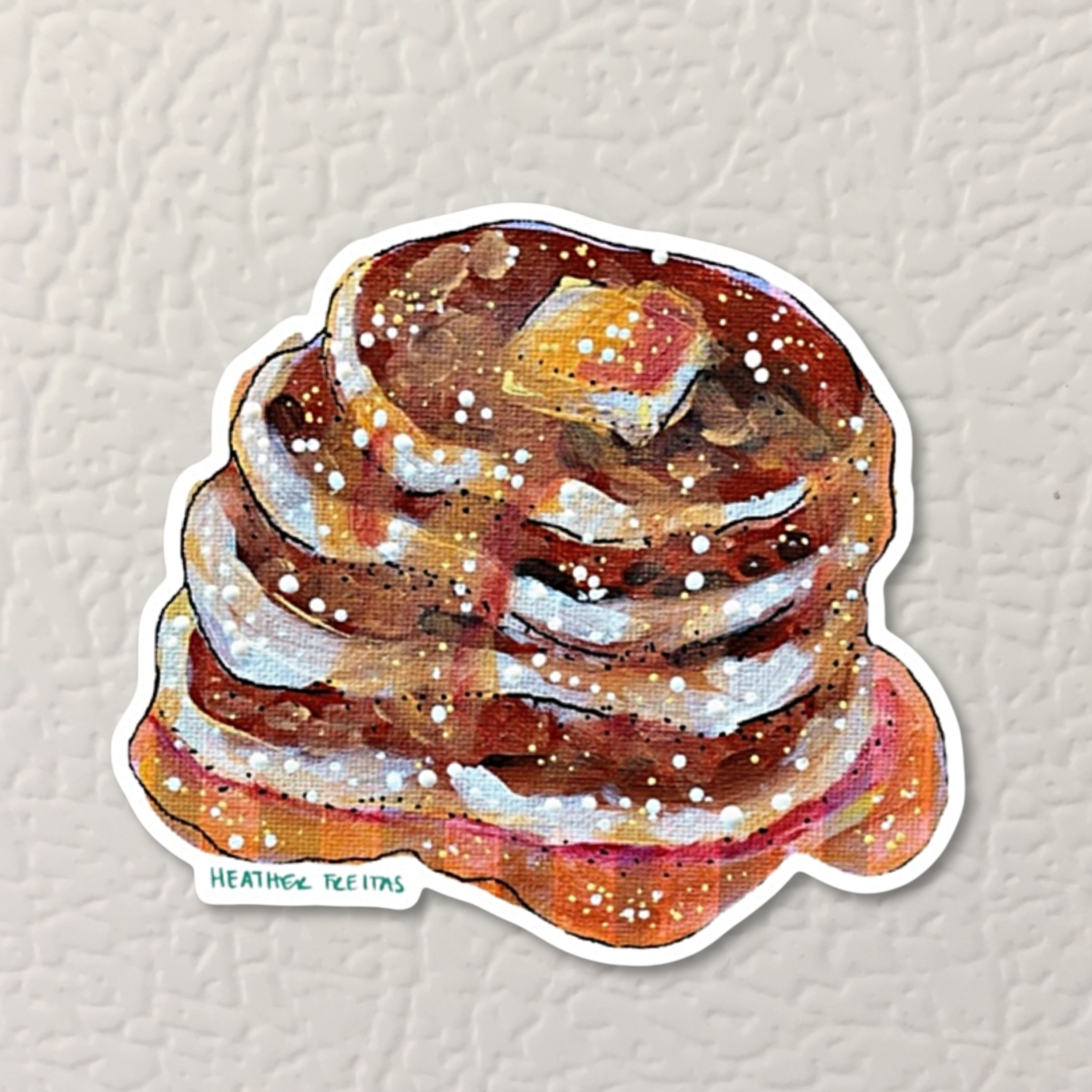 Pancake Magnet ( Die-Cut )