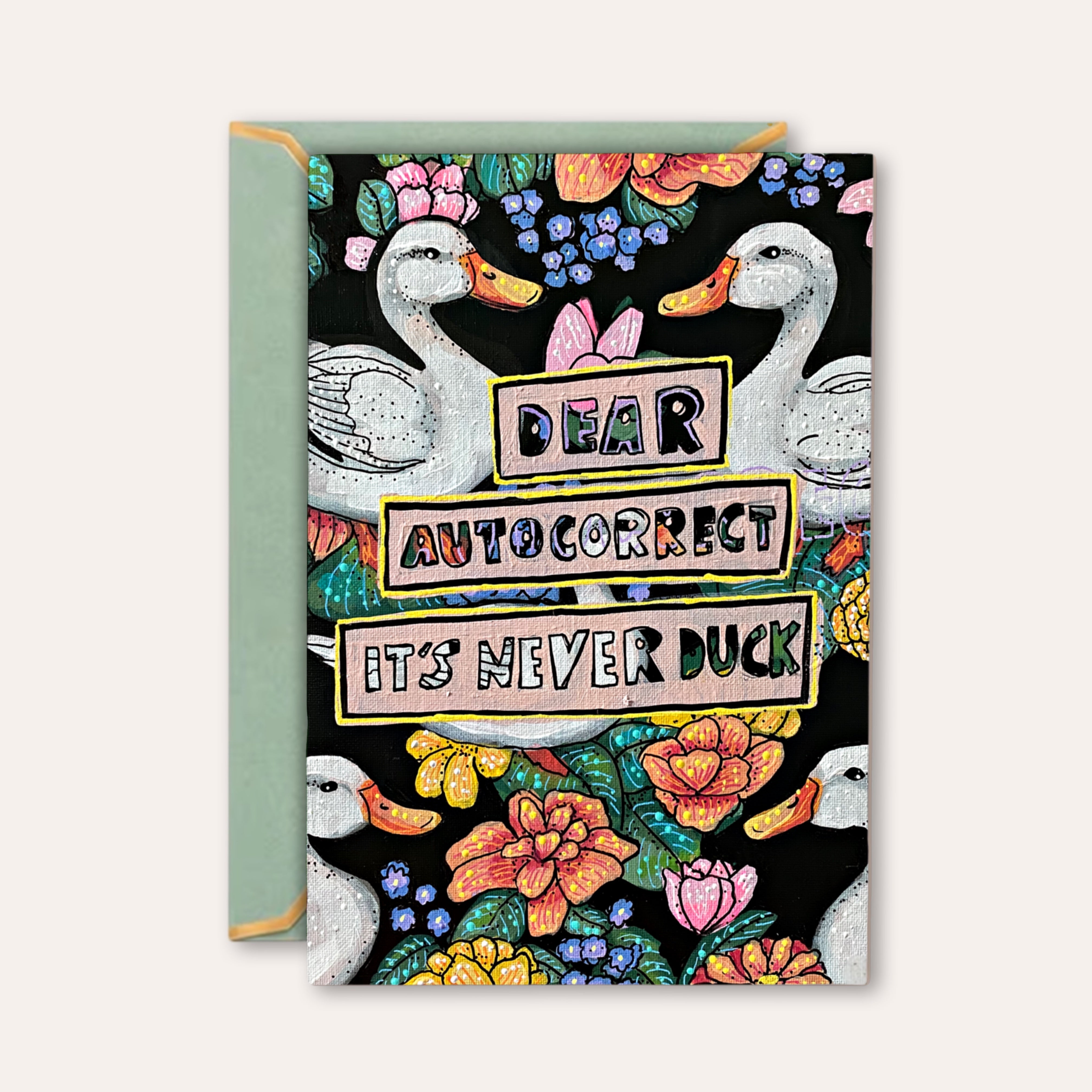 Dear Autocorrect - Greeting Card / Fine Art Print