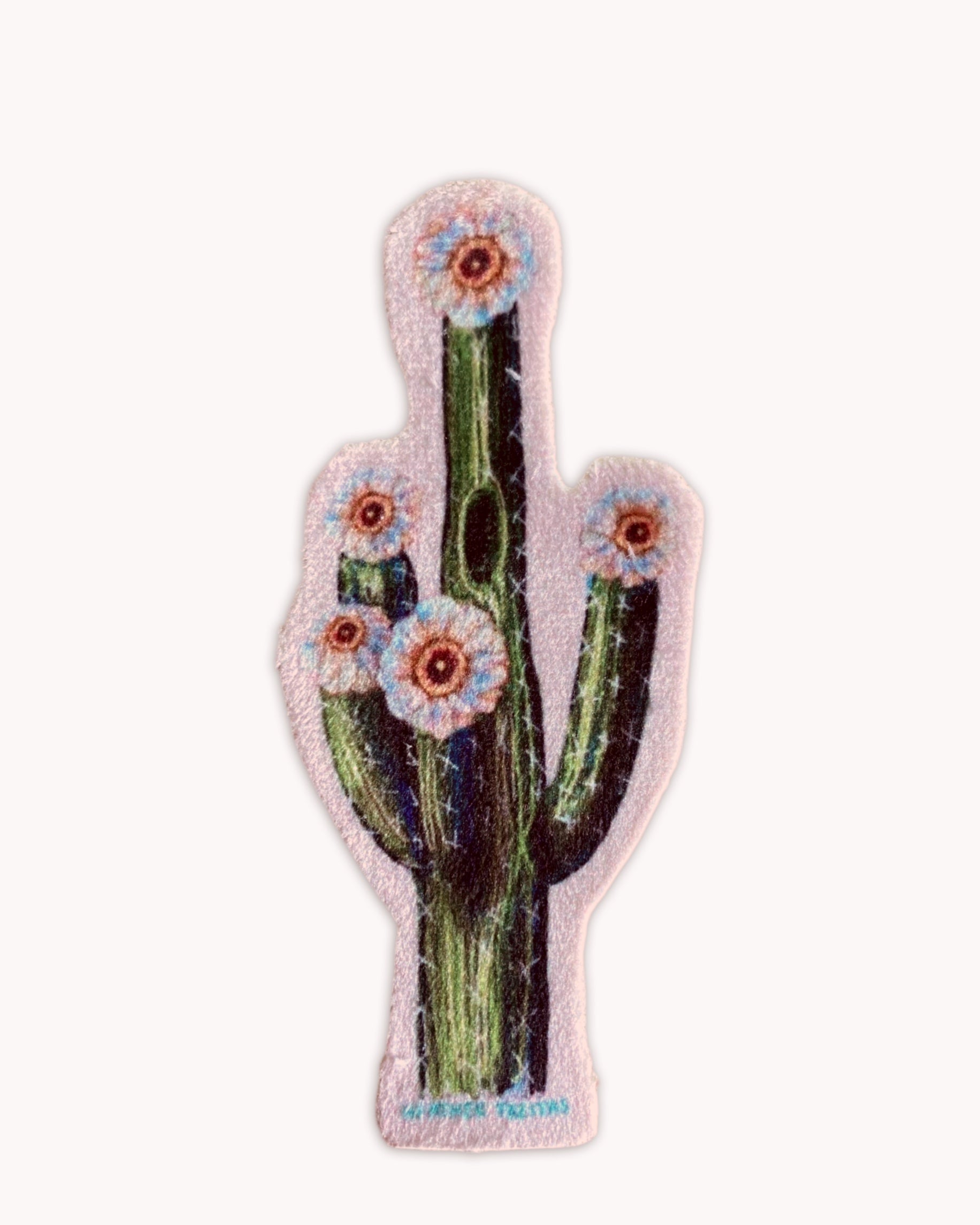 Saguaro Cactus - Sew On Velveteen Patch