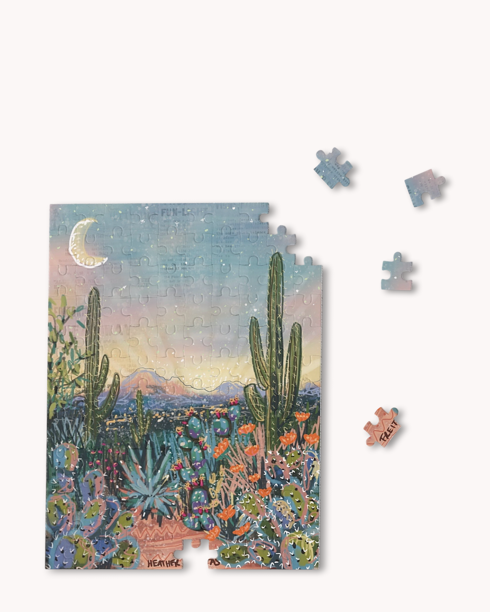 Sun Beams Puzzle ( 120 - 500 Piece )