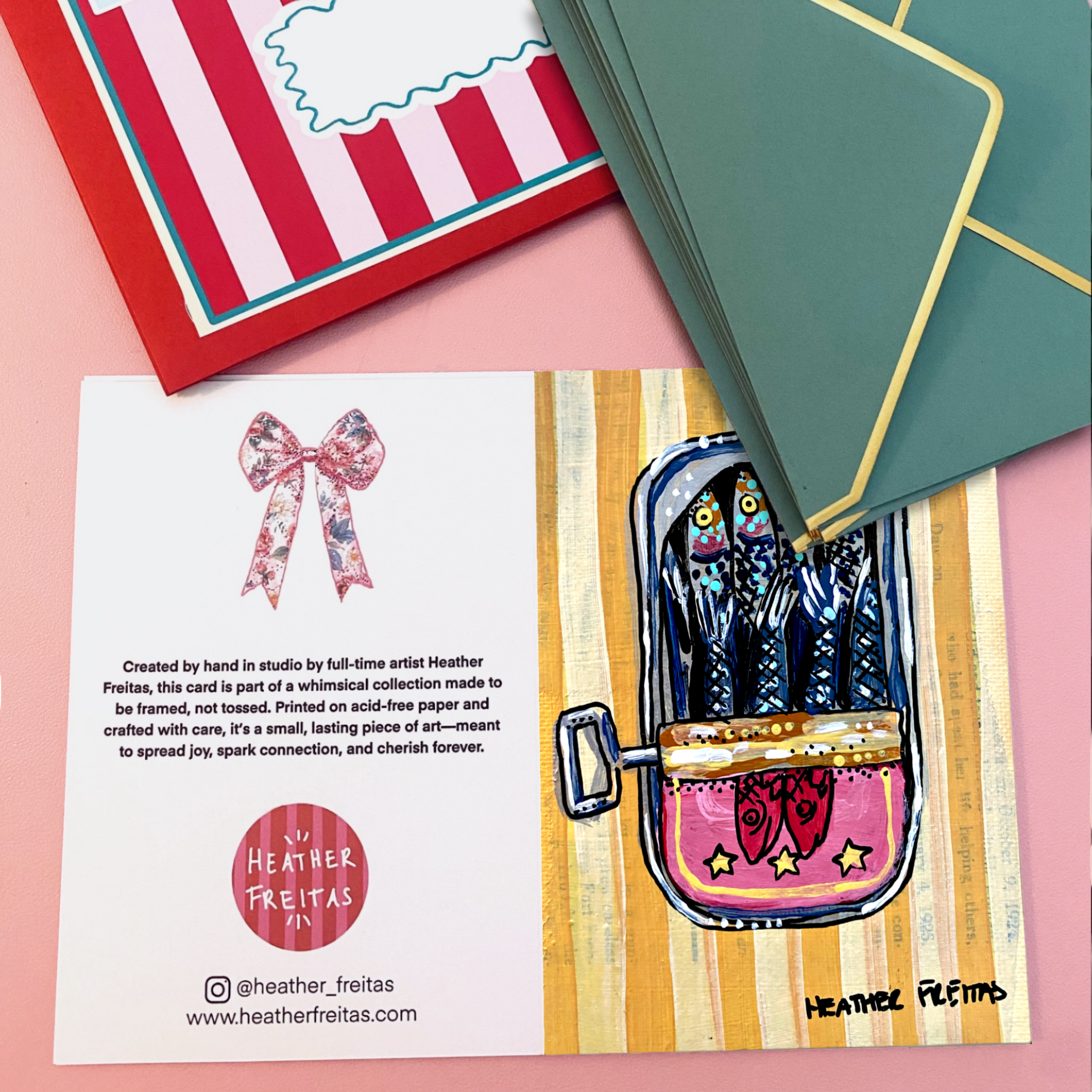 Sardines - Greeting Card / Fine Art Print